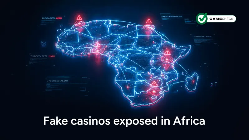 Falska kasinon avslöjade i Afrika